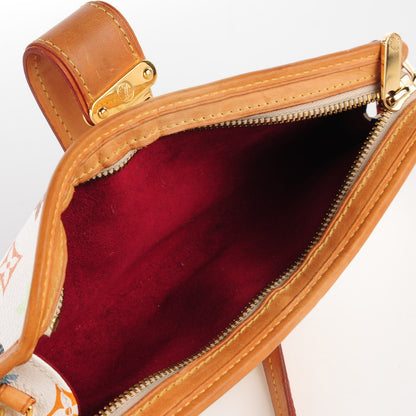 Louis Vuitton Monogram Multicolor Shirley White 6 of 8