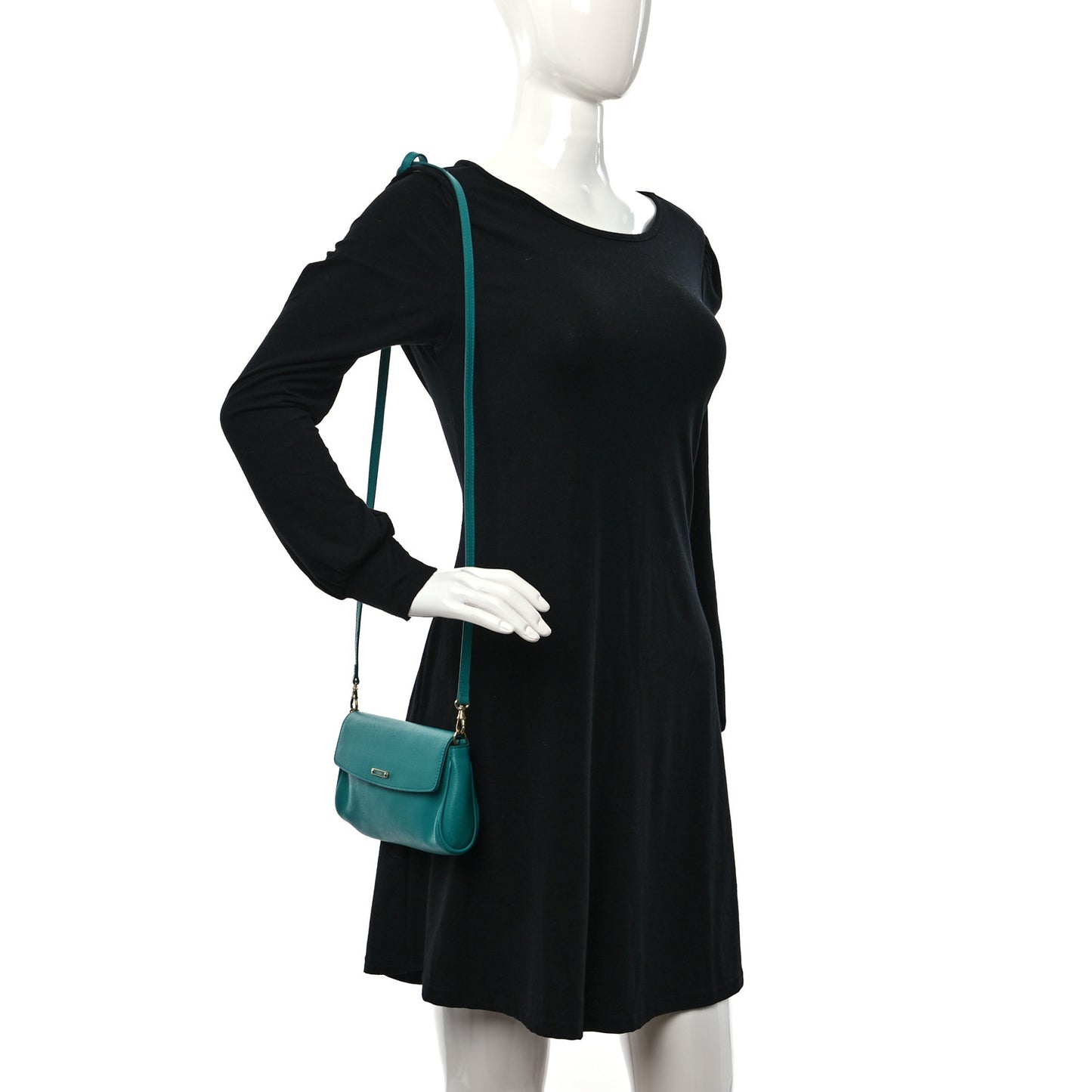 Vitello Elite Flap Crossbody Lago