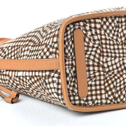 MCM Visetos Medium Liz Reversible Shopper Tote Cognac 14 of 15