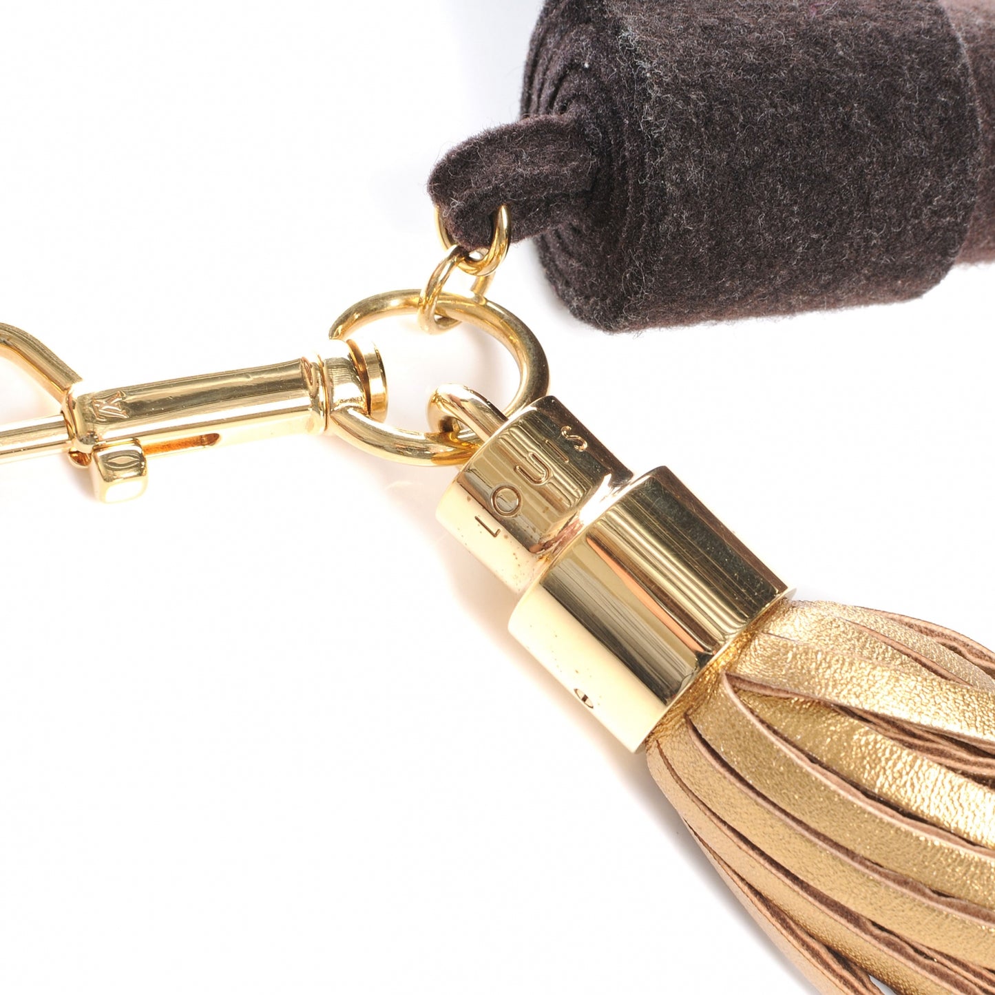 Rainbow Bag Charm Bronze