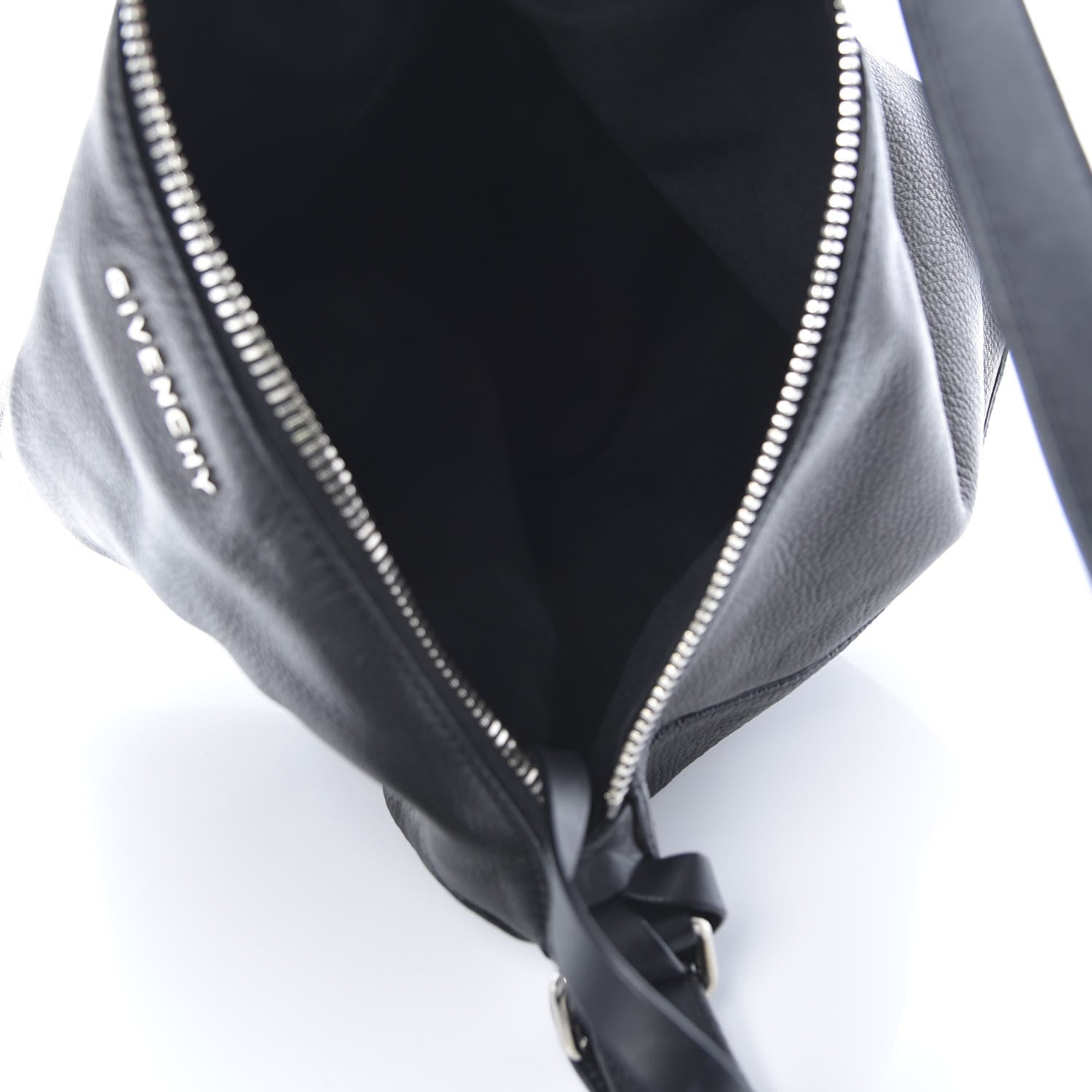 Givenchy Pebbled Calfskin Pyramid Tote Black 6 of 11