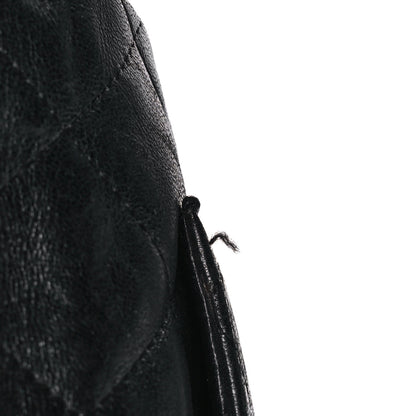 Chanel Washed Lambskin Quilted Jumbo Hybrid Reissue Flap Black 10 of 12