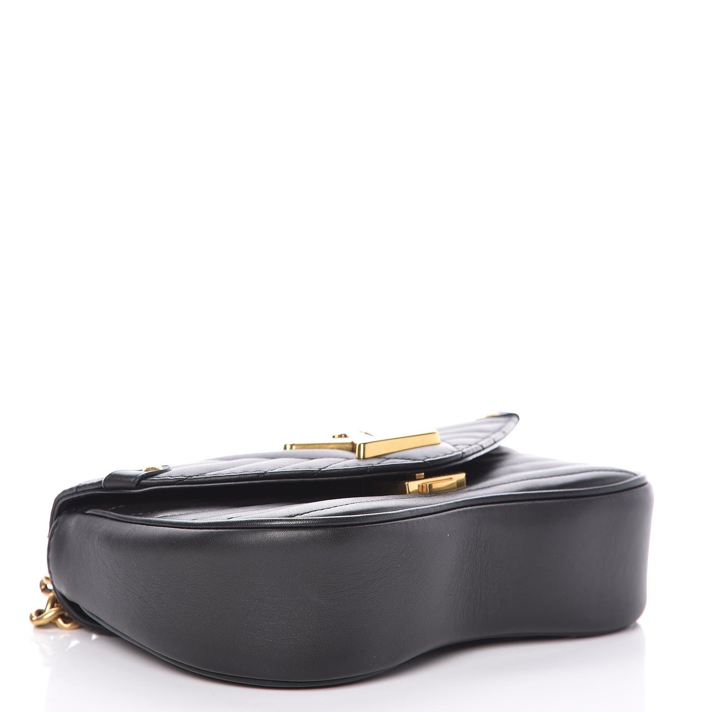 Calfskin New Wave Chain PM Black