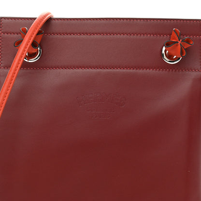 Hermes Milo Lambskin Swift Mini Aline Rouge H Orange 7 of 9