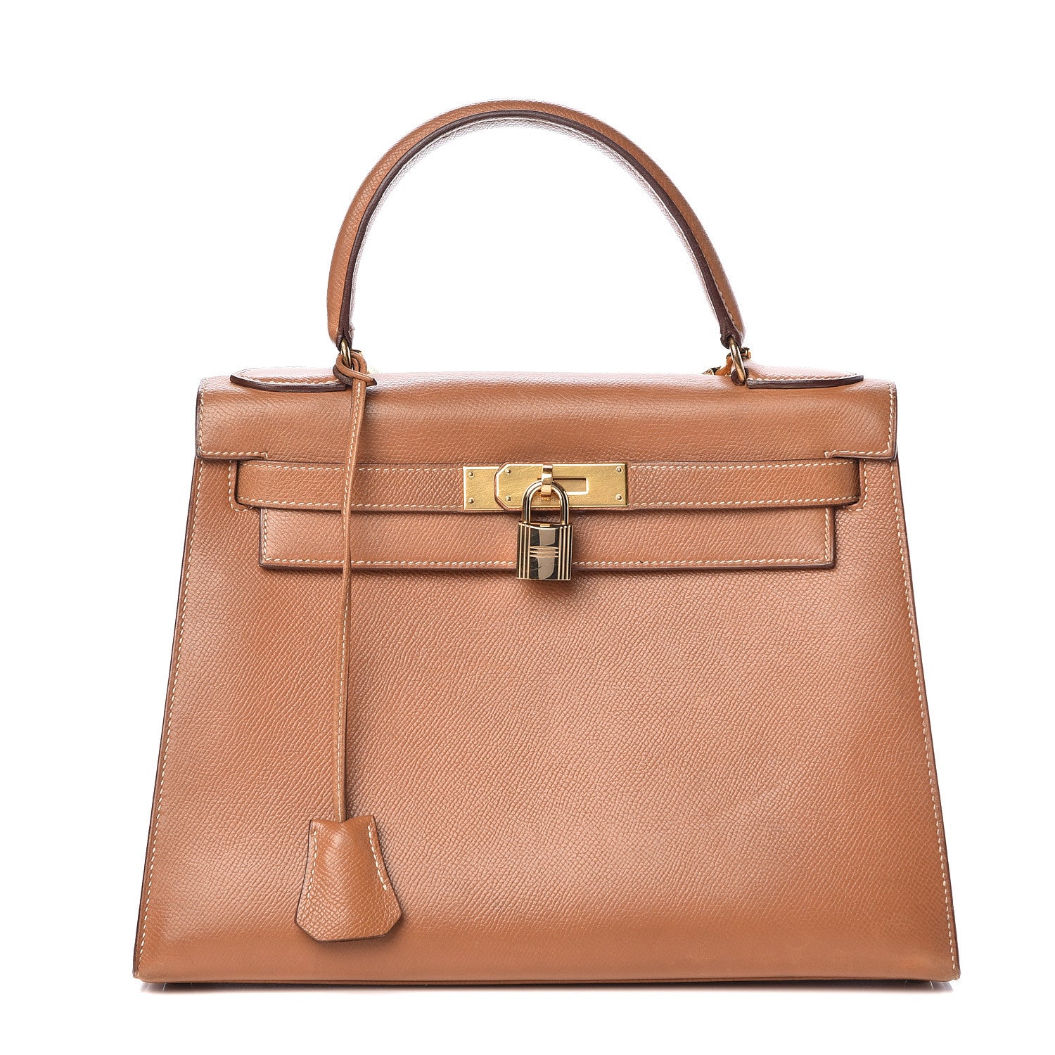 Hermes Courchevel Kelly Sellier 28 Gold 1 of 49