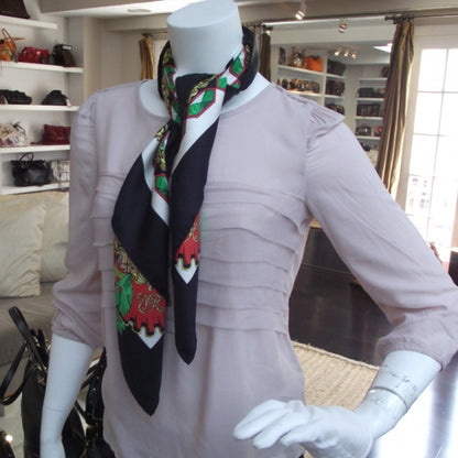 Hermes Silk L'entente Cordiale Scarf 90 2 of 7