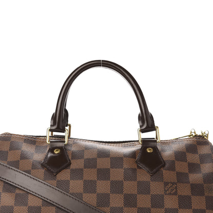 Louis Vuitton Damier Ebene Speedy Bandouliere 30 13 of 13