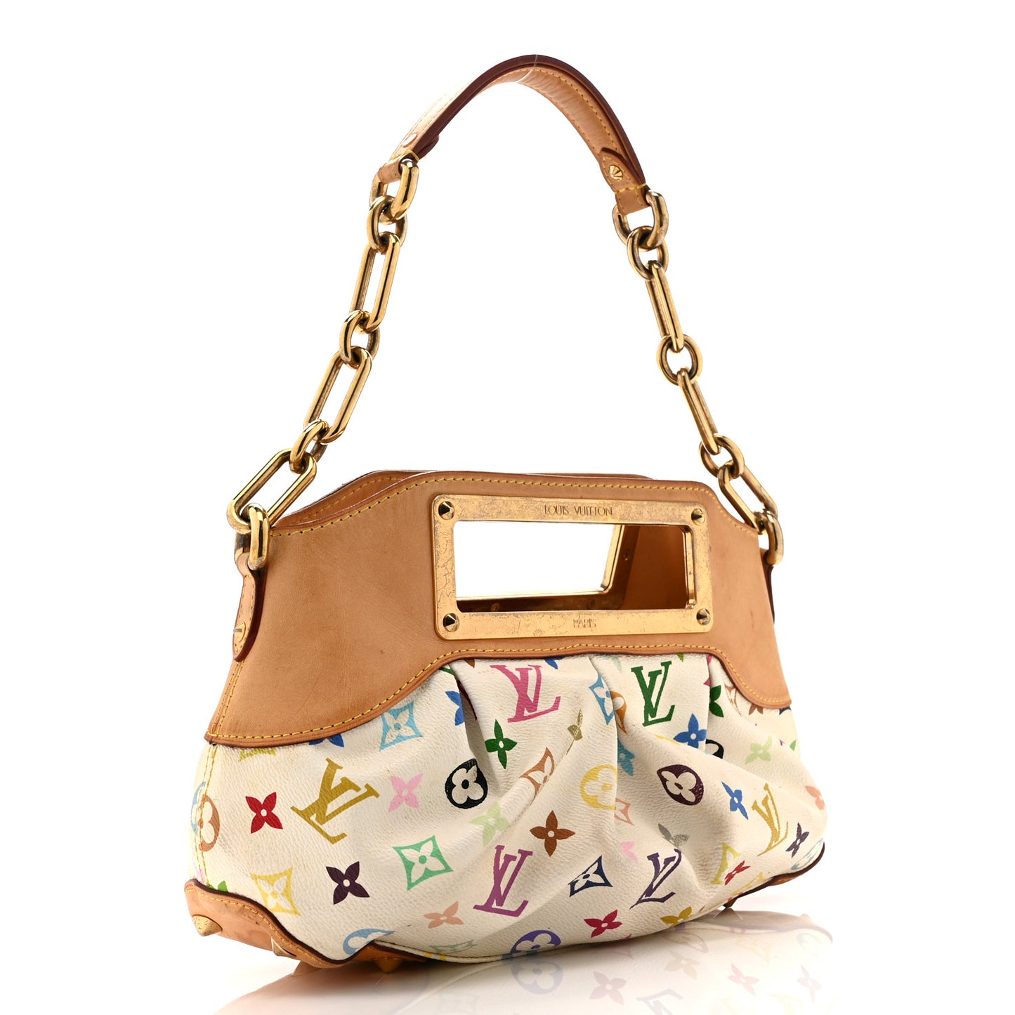 Monogram Multicolor Judy PM White