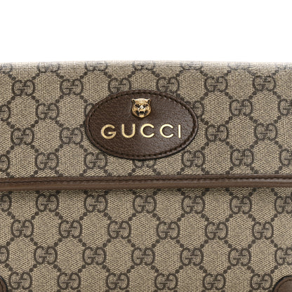 Gucci GG Supreme Monogram Neo Vintage Web Belt Bag Brown 8 of 12