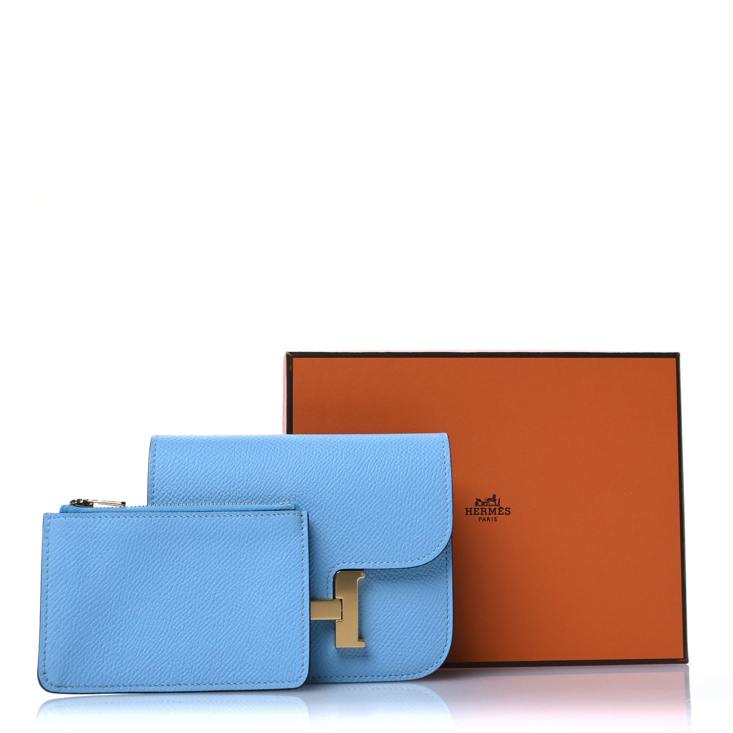 Epsom Constance Slim Wallet Celeste