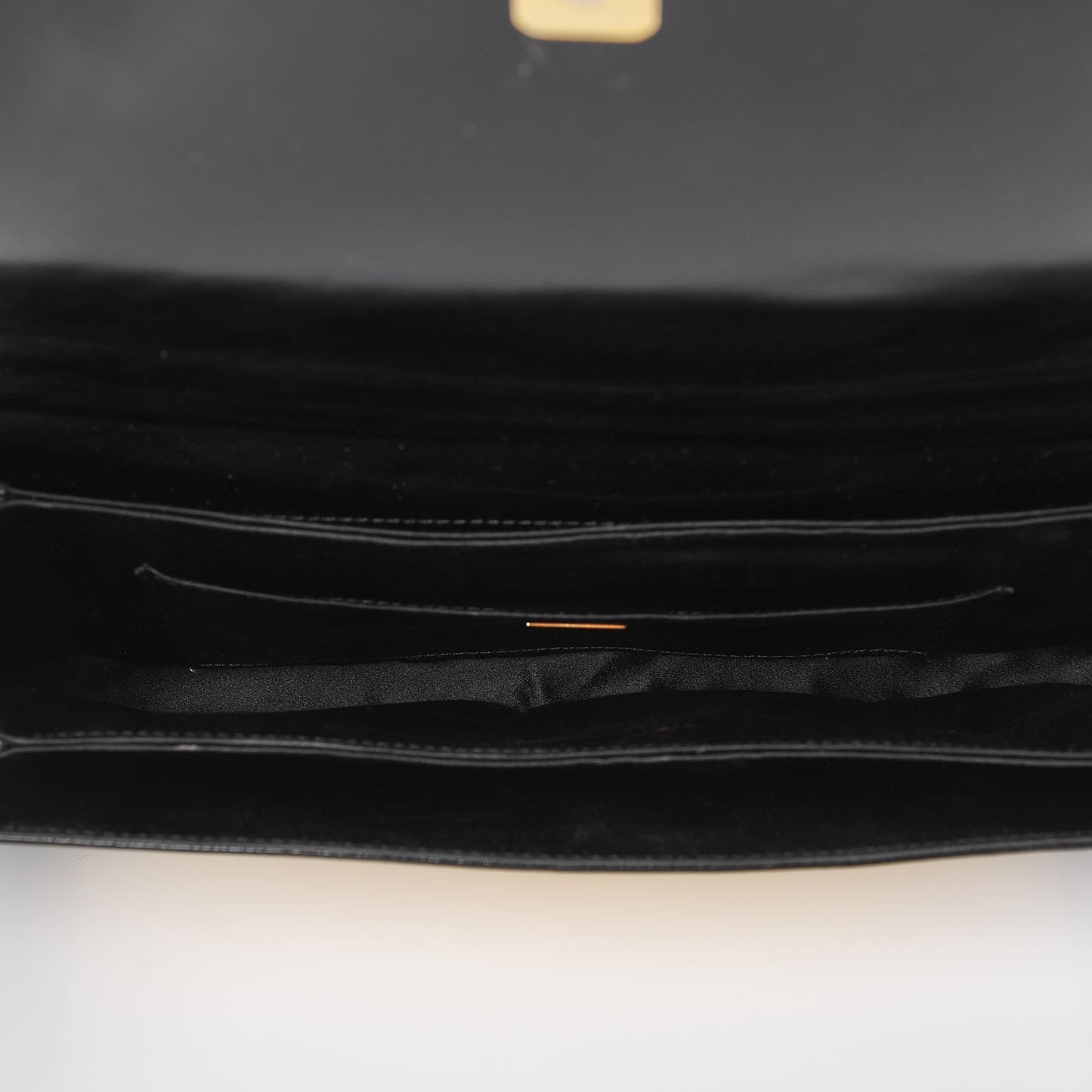 Parchment Calfskin Studded Shoulder Bag Black