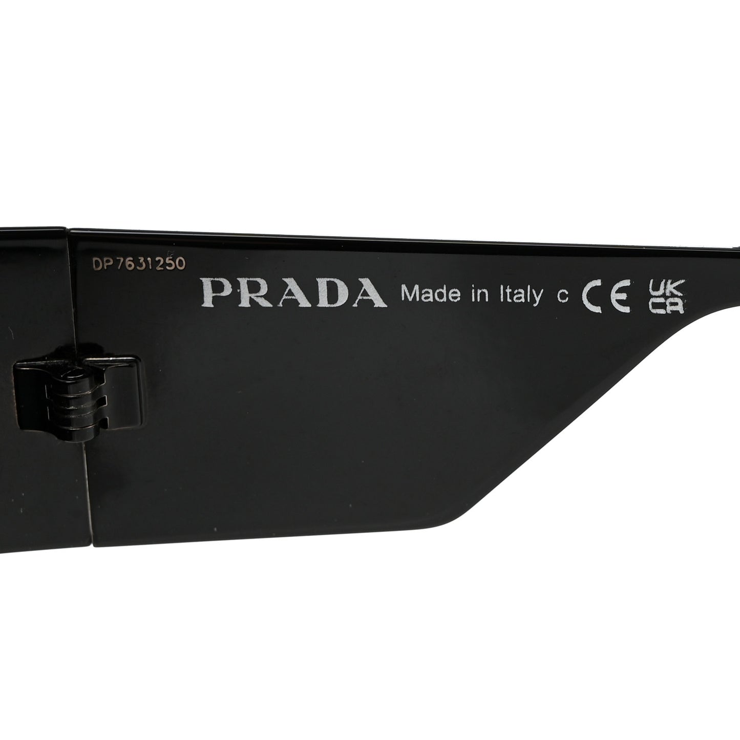 Acetate Symbole Sunglasses SPR 58Z Black