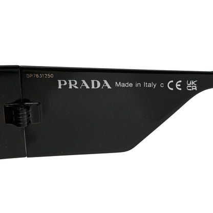 Prada Acetate Symbole Sunglasses SPR 58Z Black 6 of 7