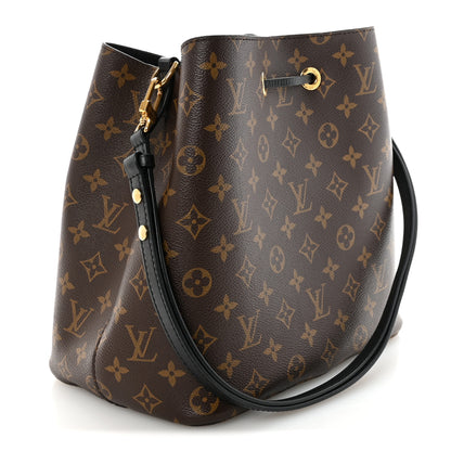 Louis Vuitton Monogram Neonoe MM Black 3 of 9