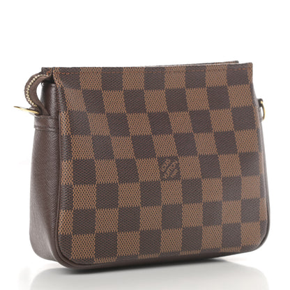 Louis Vuitton Damier Ebene Trousse Make Up Bag Pochette 3 of 11