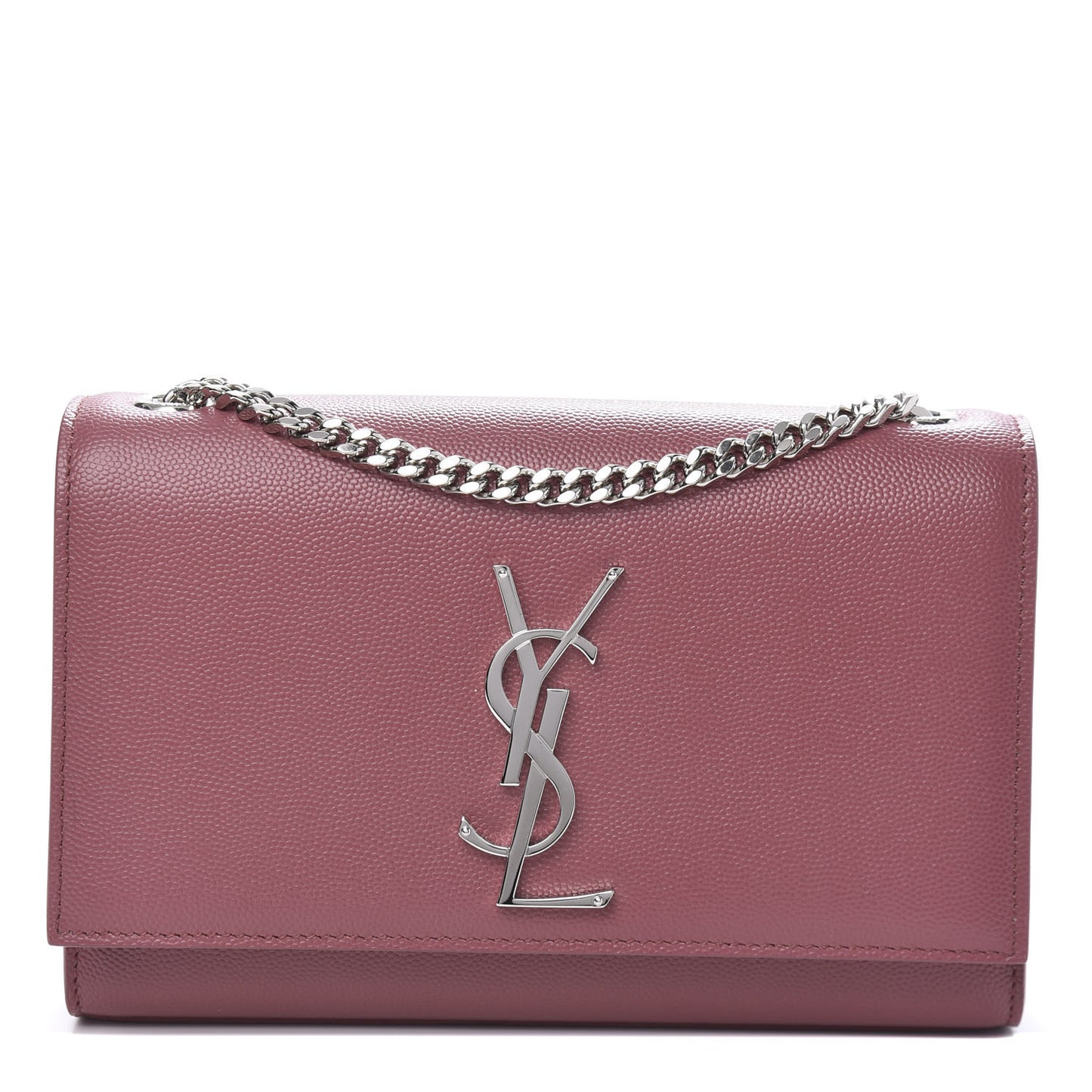 Grain De Poudre Small Classic Monogram Kate Satchel Mystic Rose
