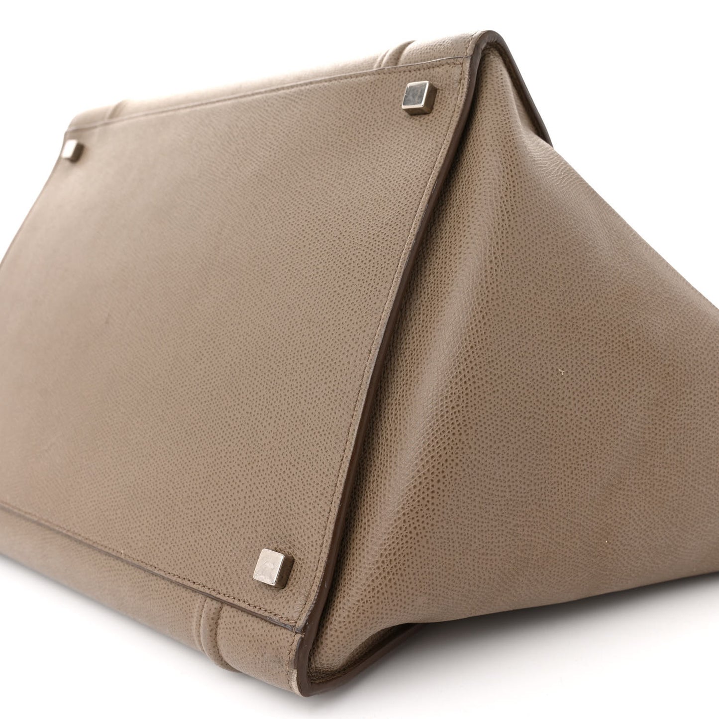 Grained Calfskin Medium Phantom Luggage Taupe