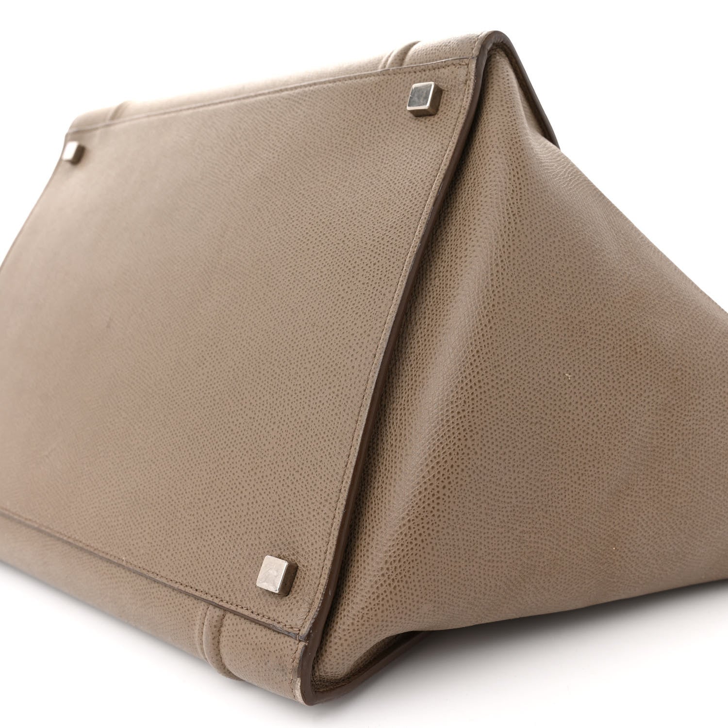 Celine Grained Calfskin Medium Phantom Luggage Taupe 11 of 22