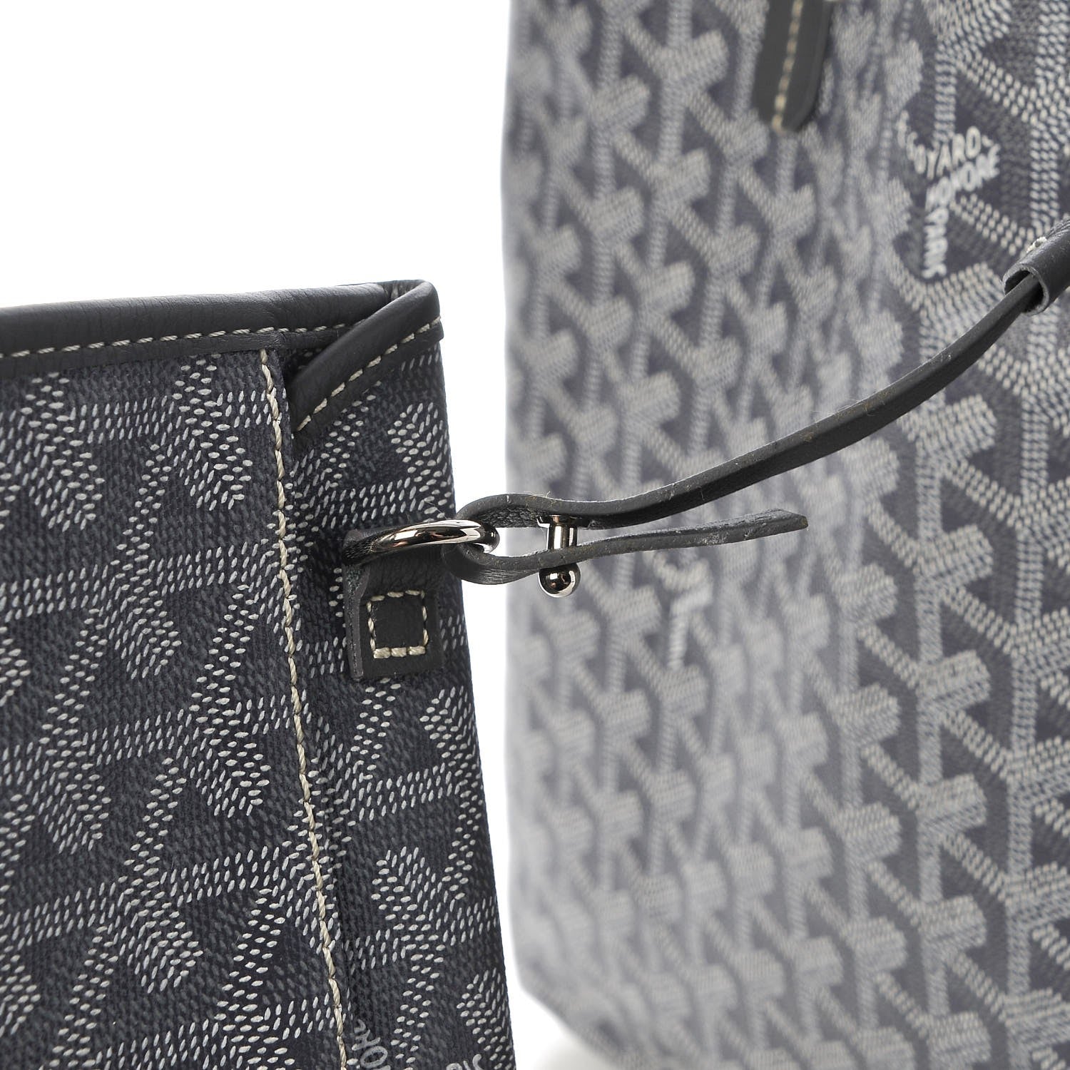 Goyard Goyardine Saint Louis PM Grey 13 of 18