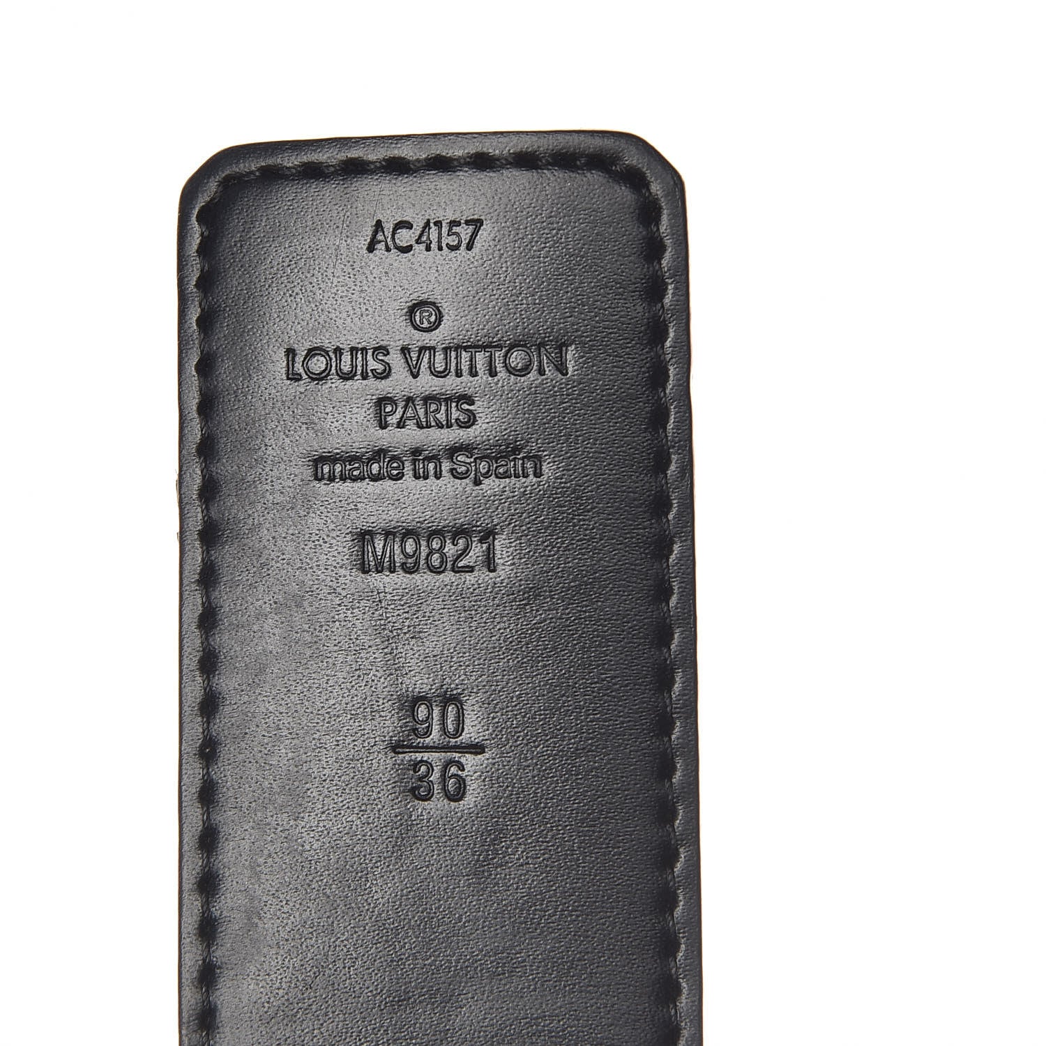 Louis Vuitton Monogram 40mm LV Initiales Belt 90 36 6 of 6