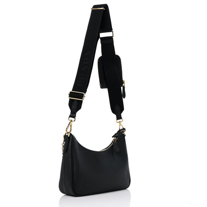 Prada Saffiano Lux Re-Edition 2005 Shoulder Bag Black 3 of 13