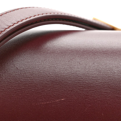 Celine Box Calfskin Small Classic Box Flap Bag Burgundy 12 of 14