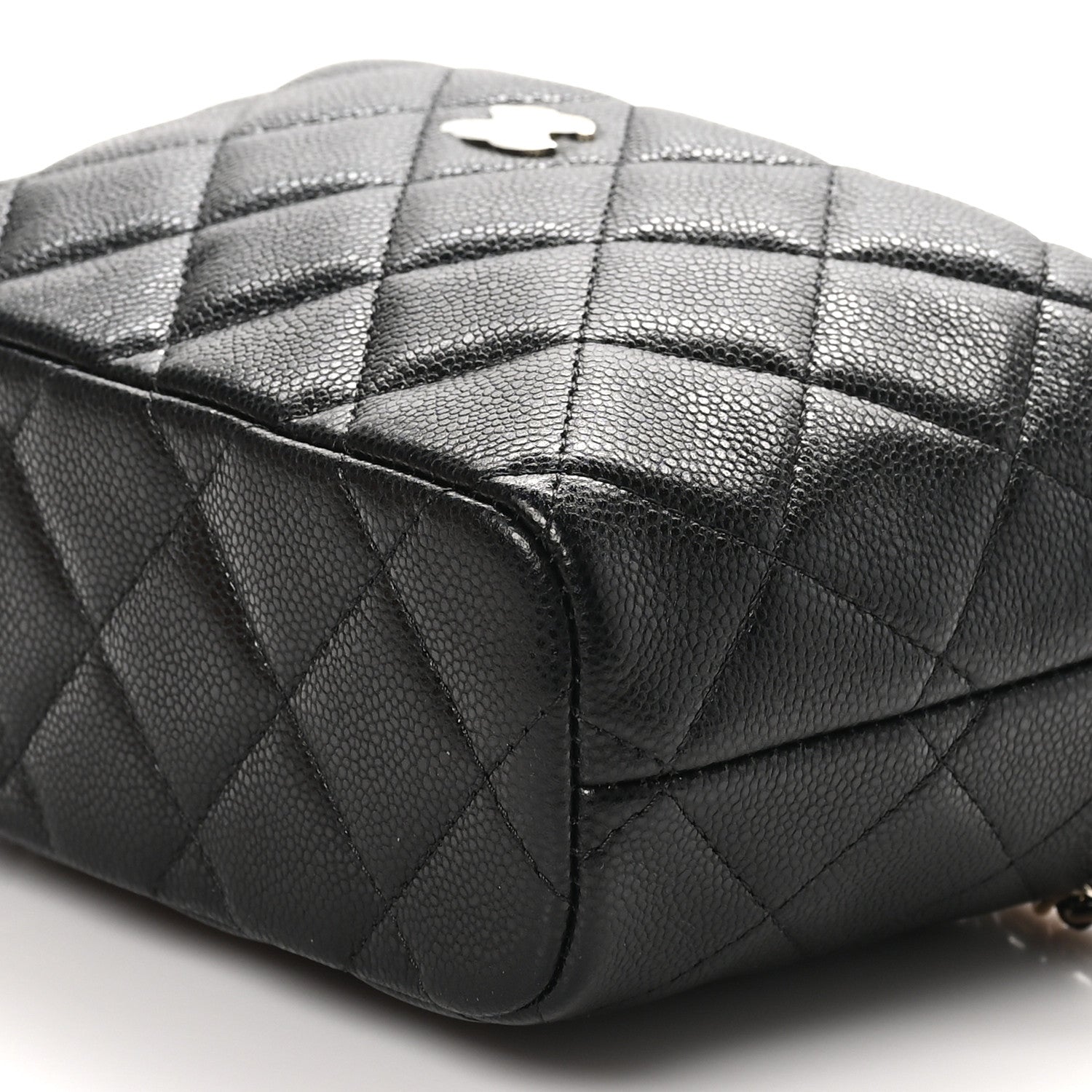 Chanel Caviar Quilted Hobo Clutch With Chain Black Clutch With Chain Black 10 of 10