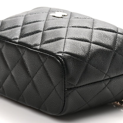 Chanel Caviar Quilted Hobo Clutch With Chain Black Clutch With Chain Black 10 of 10