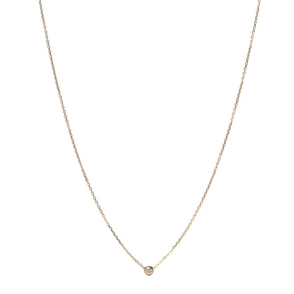 Cartier 18K Yellow Gold Diamond XS D'Amour Pendant Necklace 1 of 5