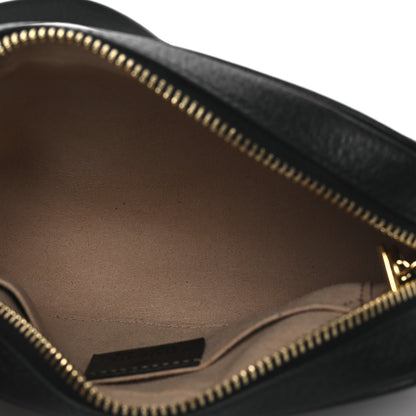 Gucci Calfskin Web Mini Ophidia Shoulder Bag Black 5 of 10