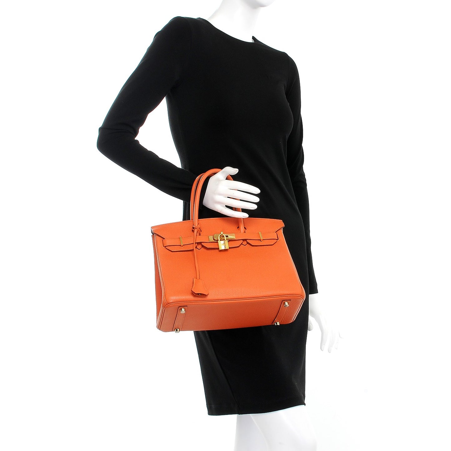 Togo Birkin 30 Orange