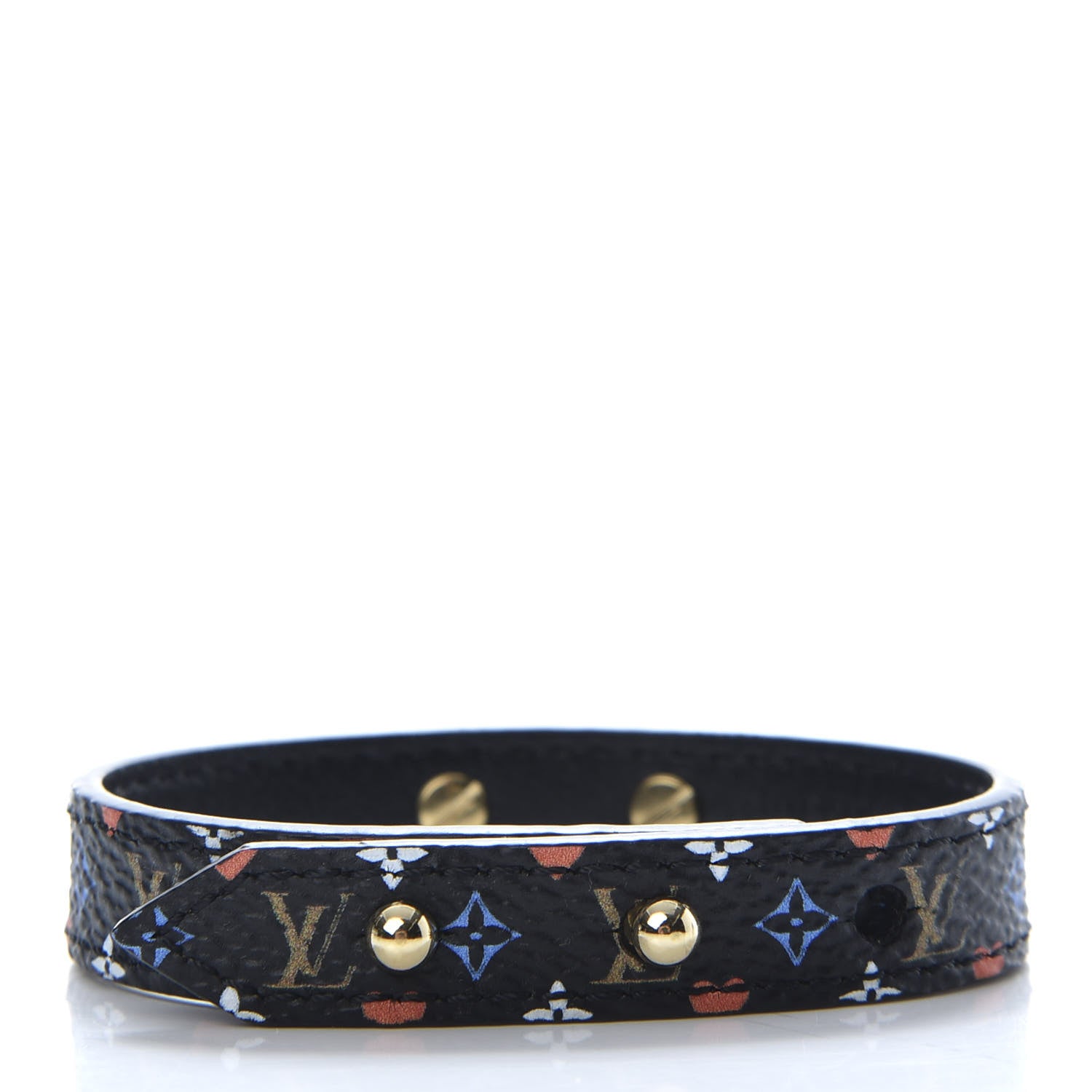 Louis Vuitton Game On Bracelet 17 Black 3 of 5