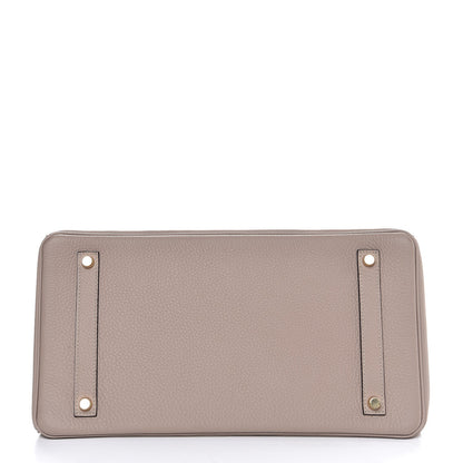 Hermes Togo Birkin 35 Gris Tourterelle 6 of 32