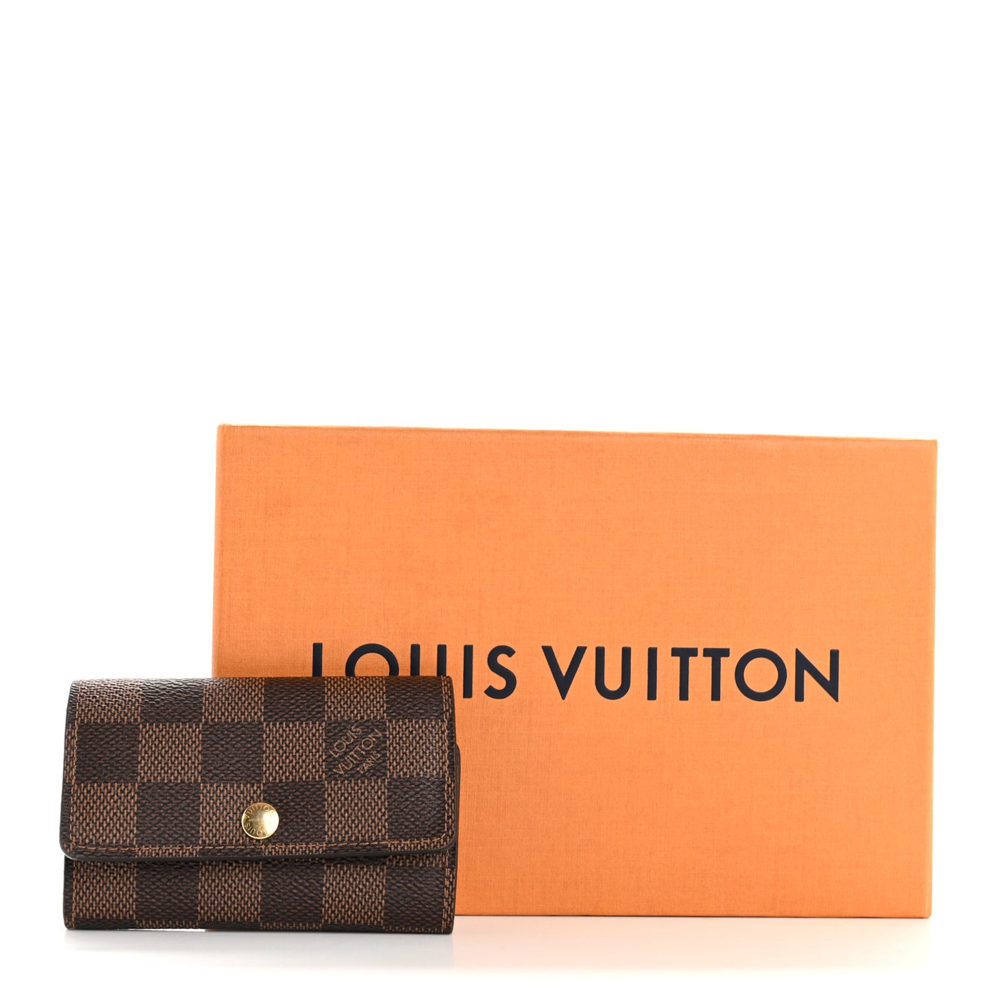 Damier Ebene Multicles 6 Key Holder
