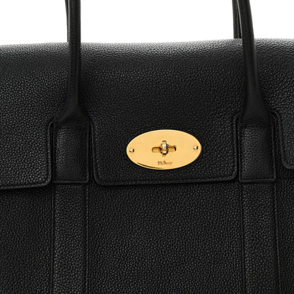 Mulberry Small Classic Grain Bayswater Black 7 of 14