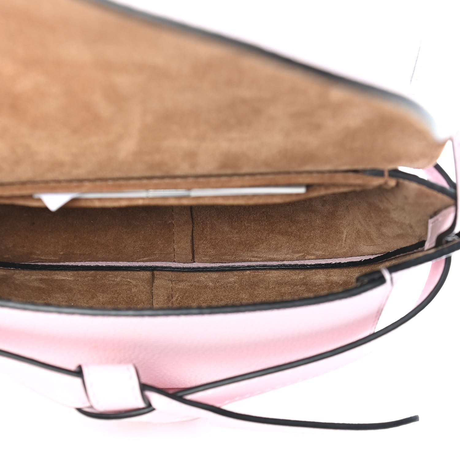 Loewe Grained Calfskin Mini Gate Crossbody Bag Pastel Pink 5 of 8