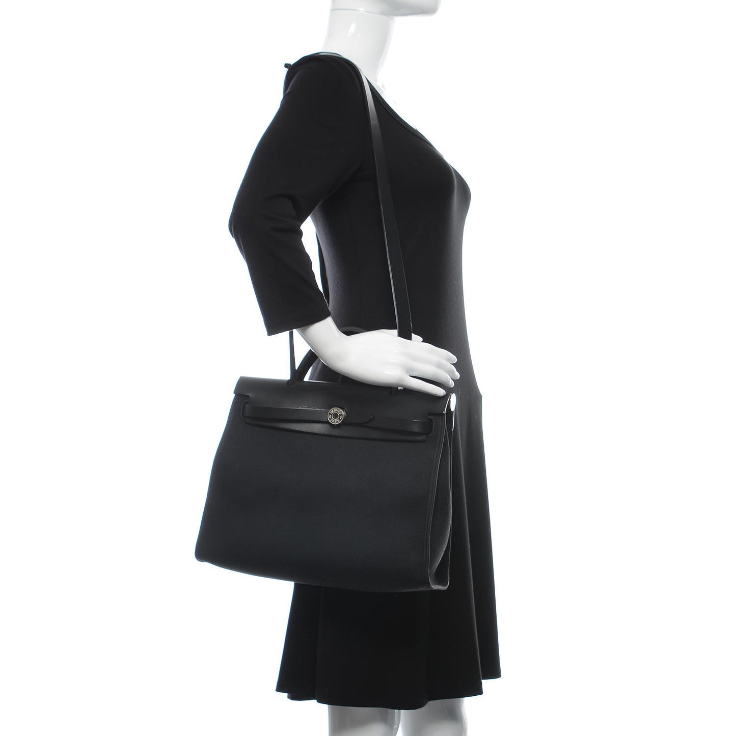 Military Toile Vache Hunter Herbag Zip PM 31 Black