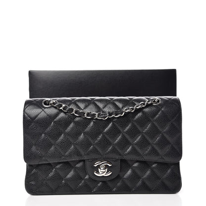Chanel Caviar Quilted Medium Double Flap Black 13 of 13