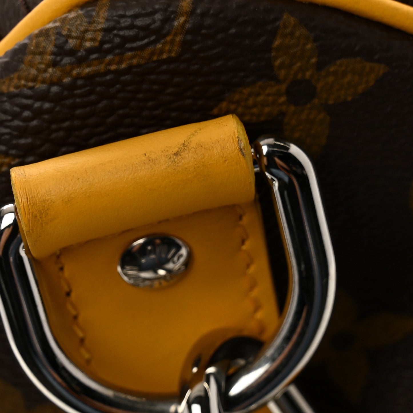 Monogram Keepall Bandouliere 50 Jaune Mat