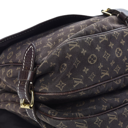Louis Vuitton Monogram Mini Lin Saumur Ebene 9 of 11
