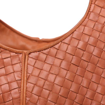 Bottega Veneta Nappa Intrecciato Ball Hobo Orange 15 of 18