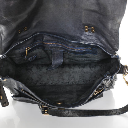 Proenza Schouler Lambskin Medium PS1 Satchel Midnight 5 of 7