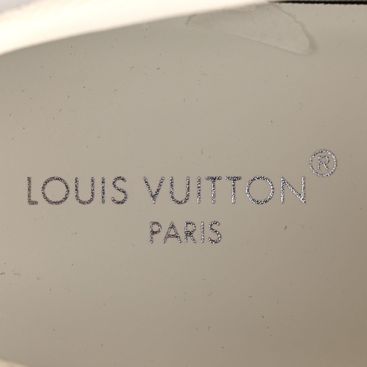 Louis Vuitton Suede Calfskin LV Rush Sneakers 37.5 White 9 of 10