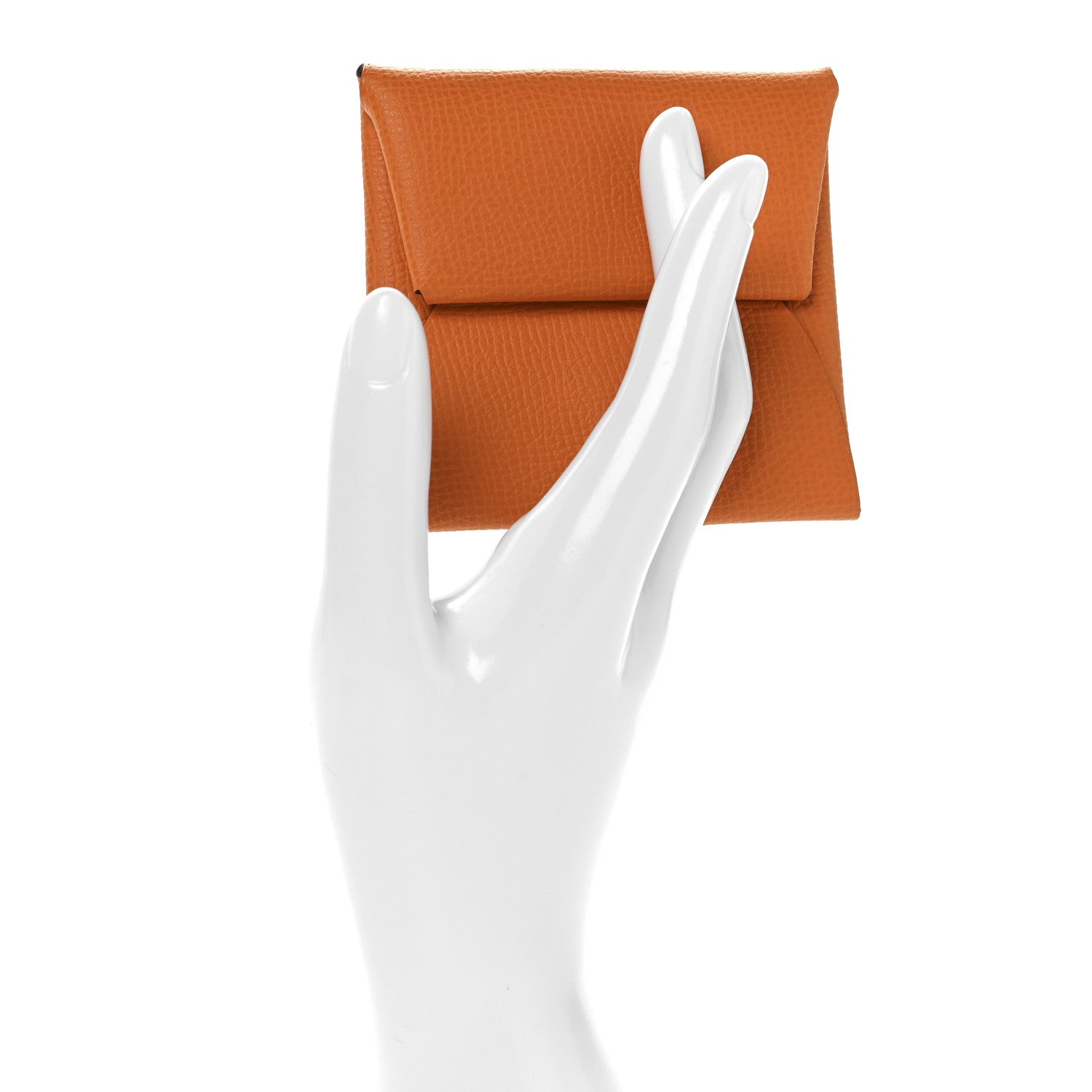 Hermes Epsom Bastia Coin Purse Abricot 2 of 7