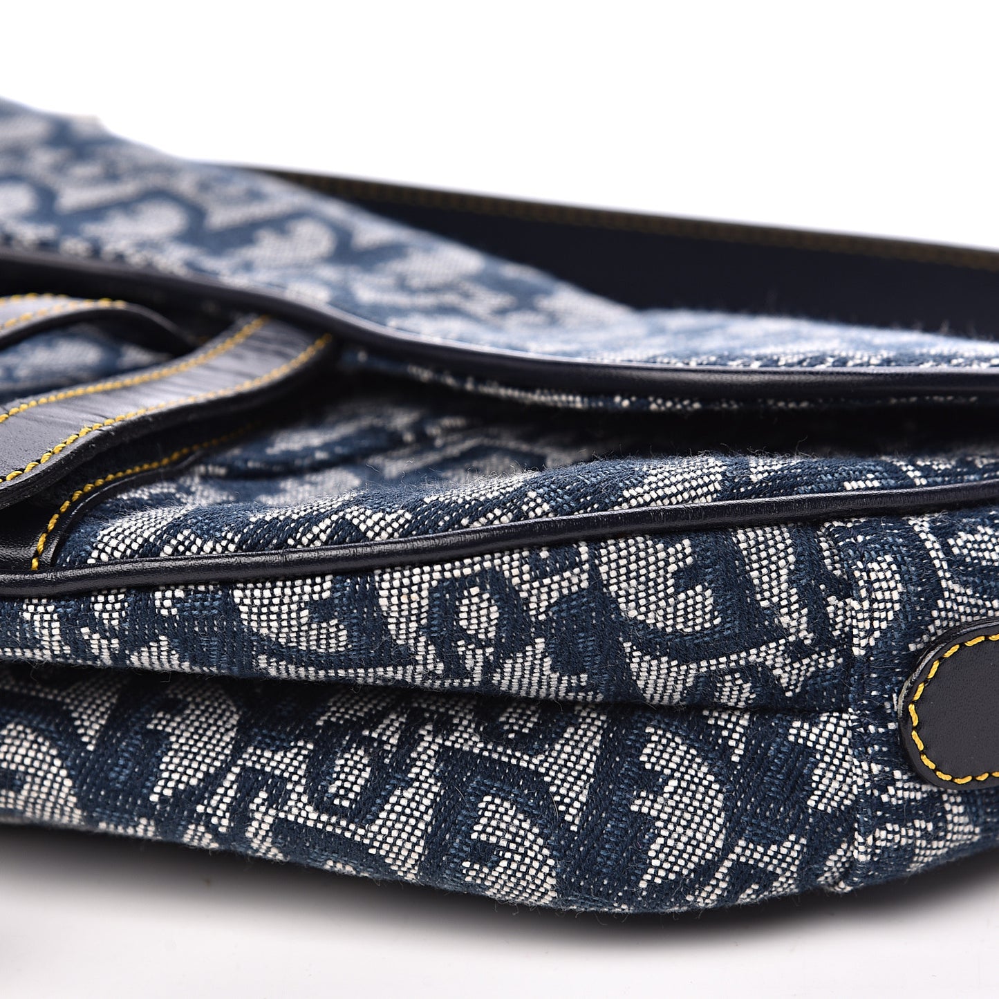 Monogram Saddle Bag Blue