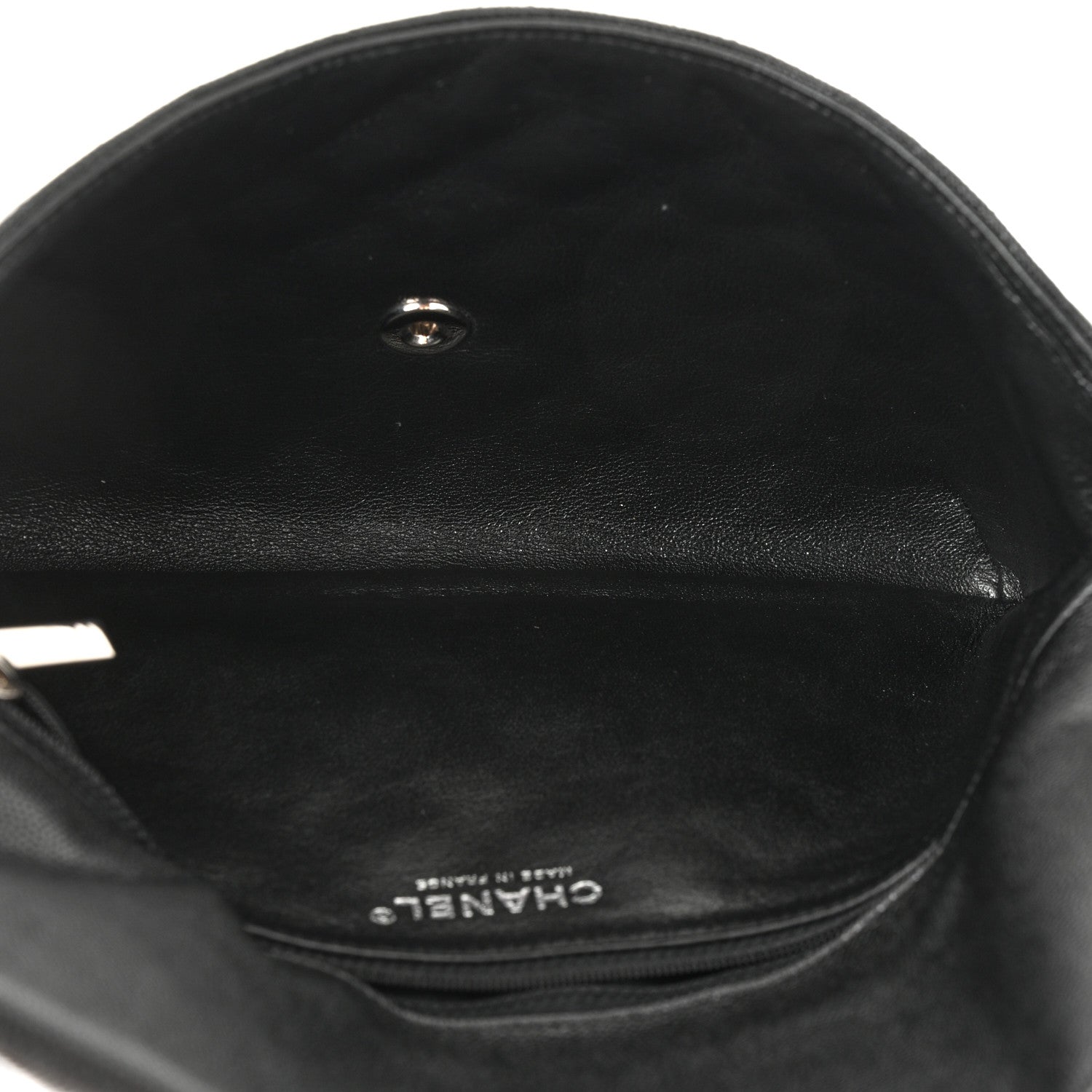 Chanel Caviar Quilted Flap Clutch Black 5 of 7