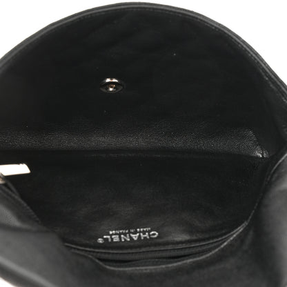 Chanel Caviar Quilted Flap Clutch Black 5 of 7