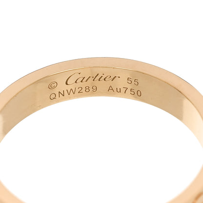 Cartier 18K Yellow Gold 3.5mm LOVE Wedding Band Ring 55 7.25 4 of 5