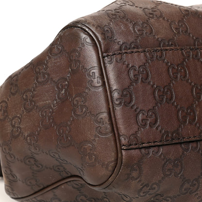 Gucci Guccissima Medium Sukey Tote Brown 18 of 33