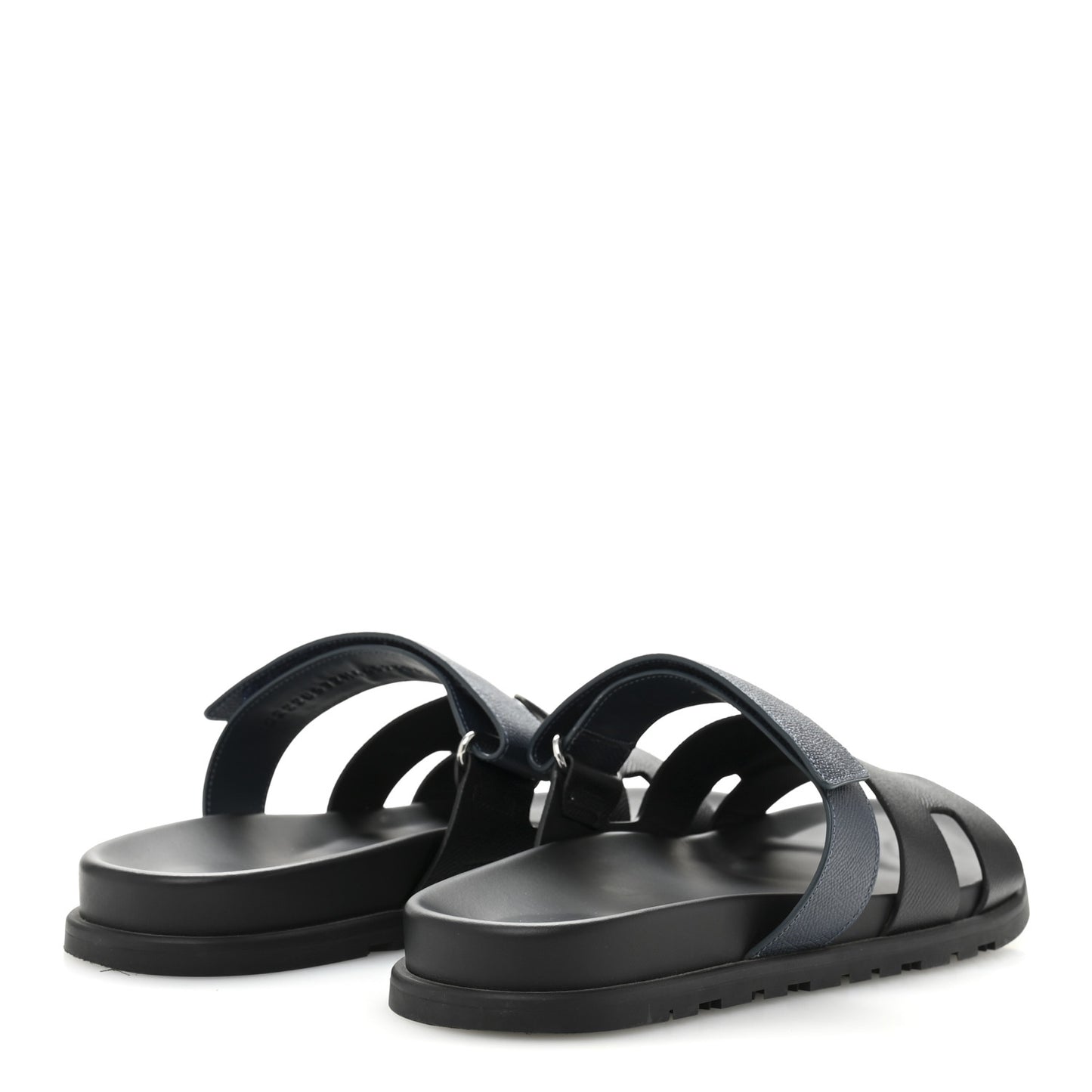Epsom Mens Chypre Sandals 44.5 Black Bleu Céleste